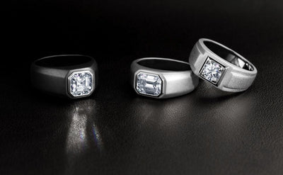 Moissanite For Men