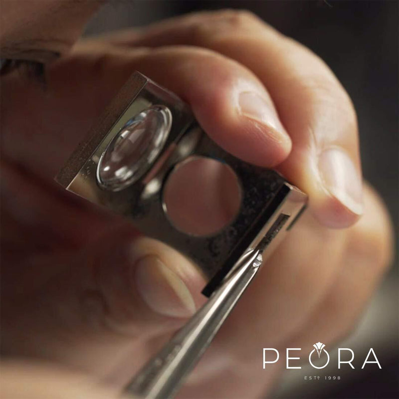 Peridot Ring Sterling Silver Oval Shape 0.75 Carats SR9754