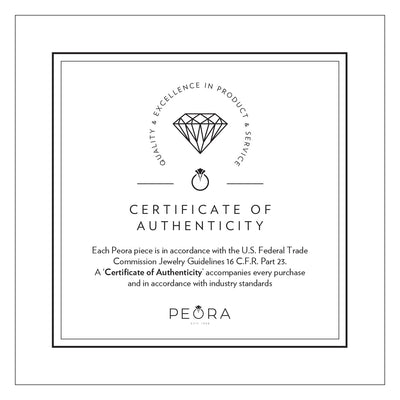 Peora London Blue Topaz and Lab Grown Diamond 3-Stone Trellis Ring 14K Gold Oval Shape