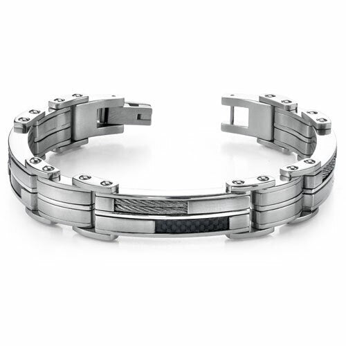 Sophisticated & Stylish Heavy Duty Stainless Steel Bracelet Sb3262