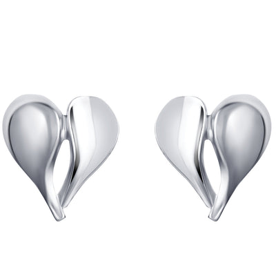 Sterling Silver Pure of Heart Earrings for Women