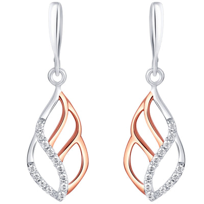 Sterling Silver Charming Paisley Earrings for Women