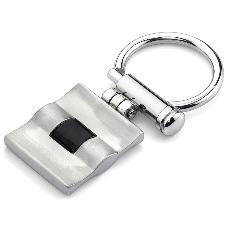 Stainless Steel Square-shaped Key Ring