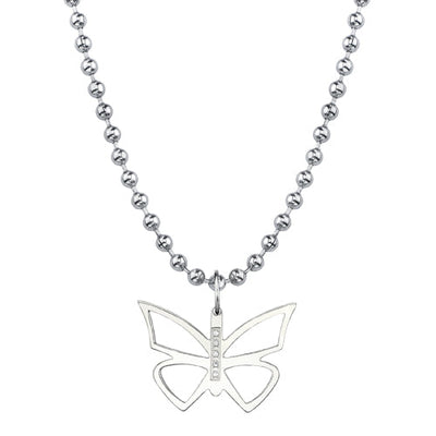 Titanium  Butterfly Pendant