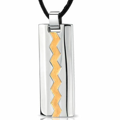 Steel Two tone Pendant