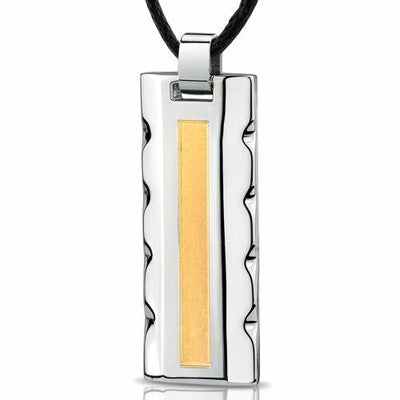 Steel Two tone Pendant