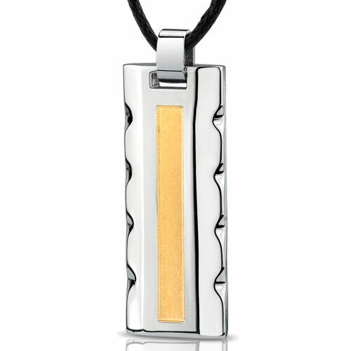 Steel Two tone Pendant