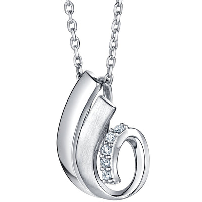 Sterling Silver Tulip Shell Charm Pendant