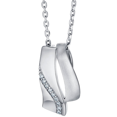 Sterling Silver Swaying Charm Pendant