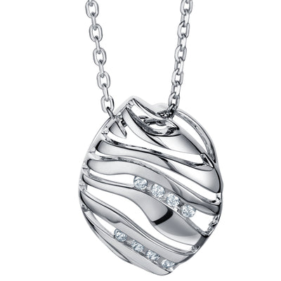 Sterling Silver Celtic Waves Pendant