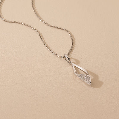 Sterling Silver Teardrop Charm Pendant