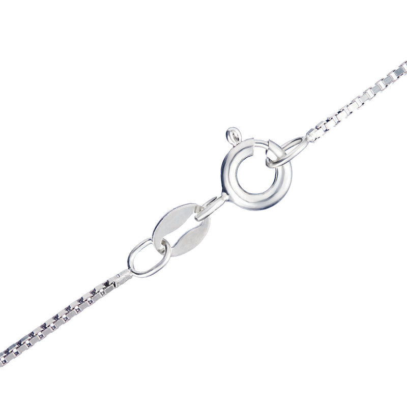 18 inch sterling silver box chain