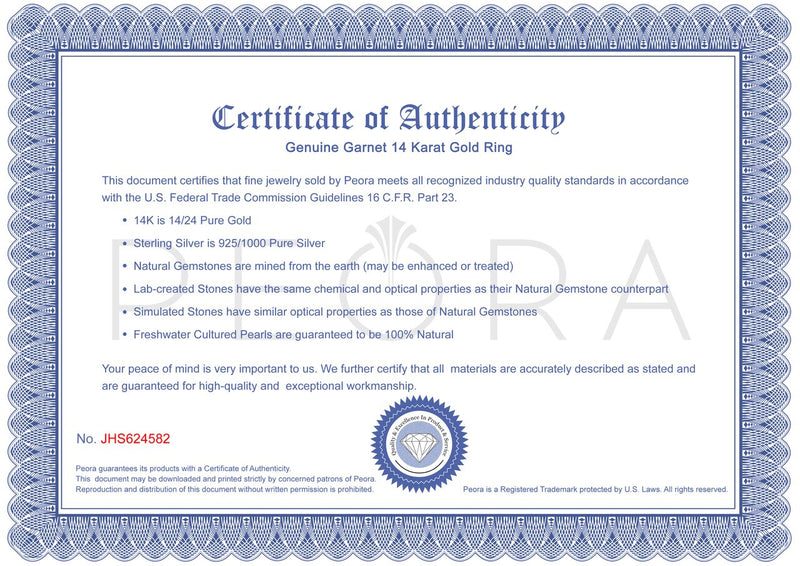 14K White Gold Garnet Open Halo Ring Pear Shape 1.50 Carats