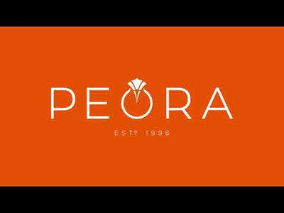 Video of Peora Genuine Baltic Amber Paw Print Dangle Drop Earrings in Sterling Silver SE9098. Includes a Peora gift box. Free shipping, 30-day returns, authenticity guaranteed. 