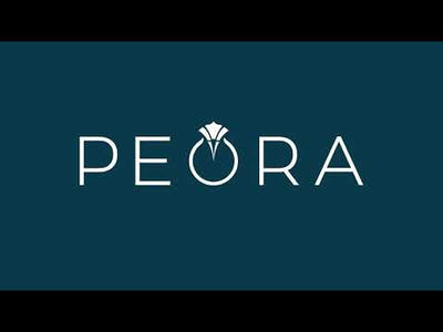 Video of Peora 14 Karat Yellow Gold Round Cut 1.25 Carats London Blue Topaz Diamond Pendant P9620. Includes a Peora gift box. Free shipping, 30-day returns, authenticity guaranteed. 