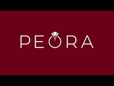 Video of Peora 14 Karat Yellow Gold Round Cut 1.50 Carats Garnet Diamond Pendant P9612. Includes a Peora gift box. Free shipping, 30-day returns, authenticity guaranteed. 