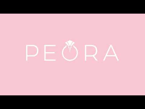 Video of Created Pink Opal And Genuine Diamond Pendant In 14k Rose Gold, Pear Shape P10196. Includes a Peora gift box. Free shipping, 30-day returns, authenticity guaranteed. 