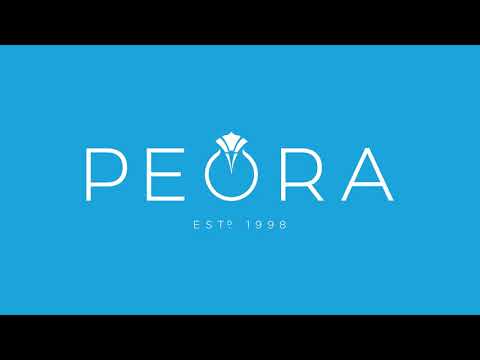 Video of Swiss Blue Topaz And Lab Grown Diamond Cable Dangle Halo Earrings In 14 Karat White Gold E19216. Includes a Peora gift box. Free shipping, 30-day returns, authenticity guaranteed. 