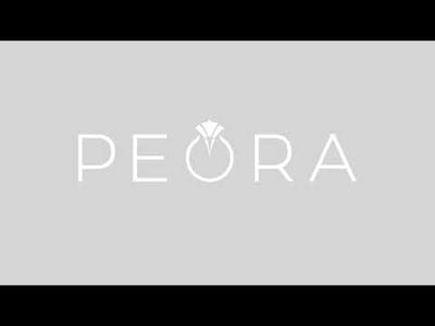 Video of 14K White Gold Cushion Cut Created Opal Stud Earrings E19198. Includes a Peora gift box. Free shipping, 30-day returns, authenticity guaranteed. 