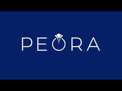 Video of 14 kt White Gold Heart Shape 1.00 ct Blue Sapphire Pendant P9004 by Peora Jewelry. Includes a Peora gift box. Free shipping, 30-day returns, authenticity guaranteed. 